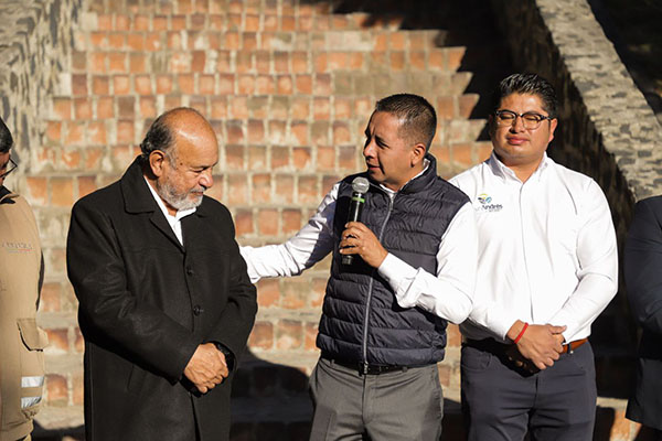 Inicia San Andrés Cholula rehabilitación de la escalinata del Pocito en