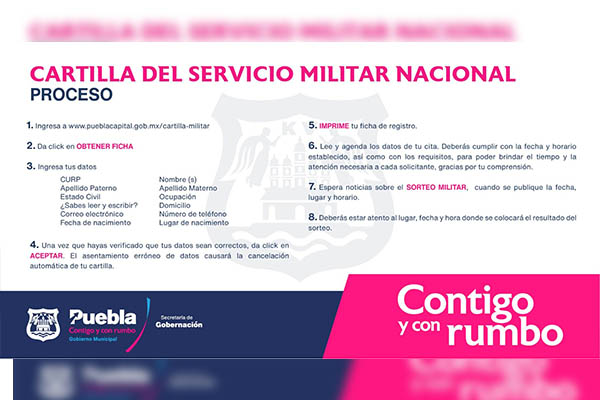 Continúa proceso para tramitar Cartilla de Servicios Militar